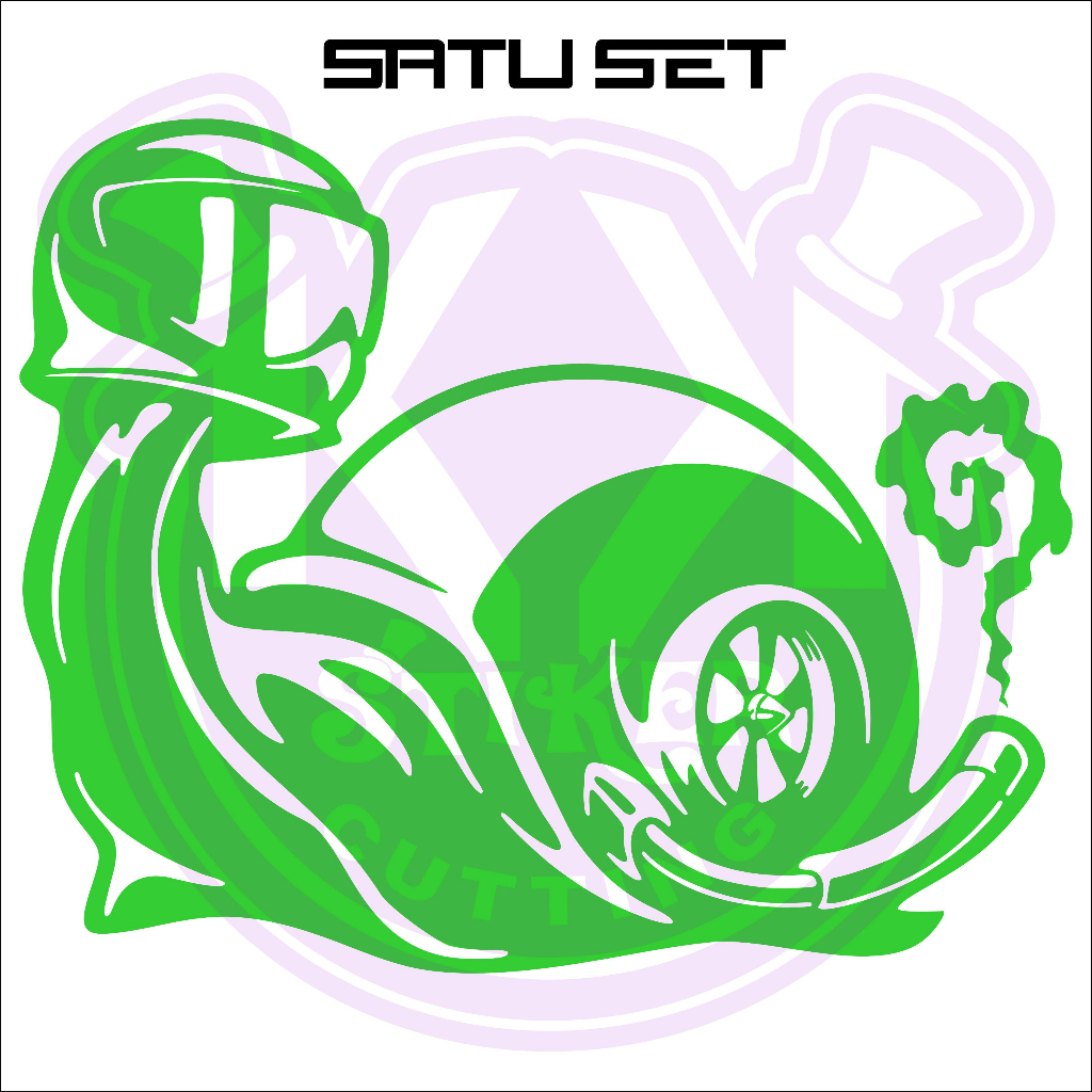 Jual SC.161/STICKERCUTTING/STIKER SIPUT RACING/STIKER SIPUT TURBO ...