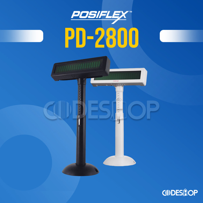 Jual Customer Display Kasir Posiflex Pd2800 Supermarket Shopee Indonesia 9944