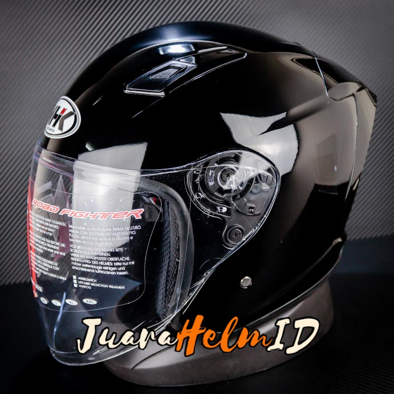 Jual NHK HELM R1 ELITE SOLID / BLACK GLOSSY / SINGLE VISOR | Shopee ...