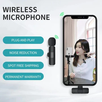 K8 Microphone Mic Clip On Youtuber Wireless Usb Mic Bluetooth GM ACC