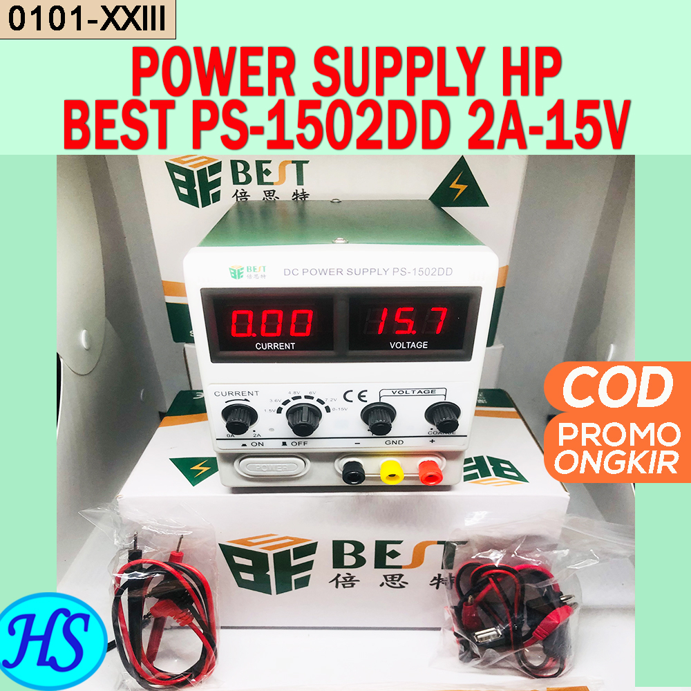 Jual POWER SUPPLY HP DIGITAL BEST 1502DD 2AMPERE 15 VOLT Shopee Indonesia