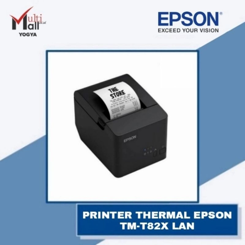 Jual Epson Printer Thermal Tm T82x Lan 442 Printer Kasir Thermal Shopee Indonesia 5656