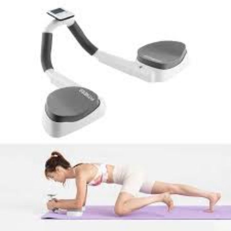 Planche D'Entraînement Abdo Plank Trainer - Avec Minuterie, Poignées Ergonomiques, En Mousse ABS