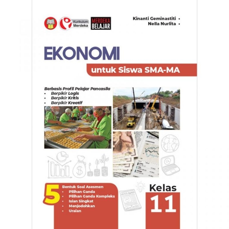 Jual BUKU KURIKULUM MERDEKA EKONOMI UNTUK SISWA SMA-MA/SMK-MAK KELAS 11 ...