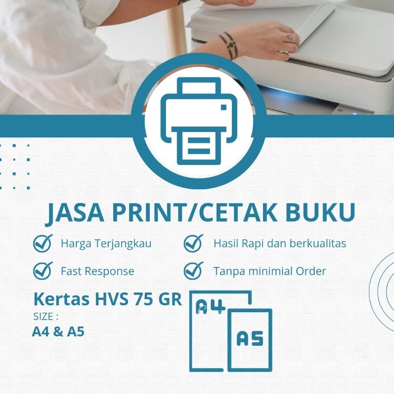 Jual Jasa Print kertas A4 & A5 termurah (Langsung Kirim) | Shopee Indonesia