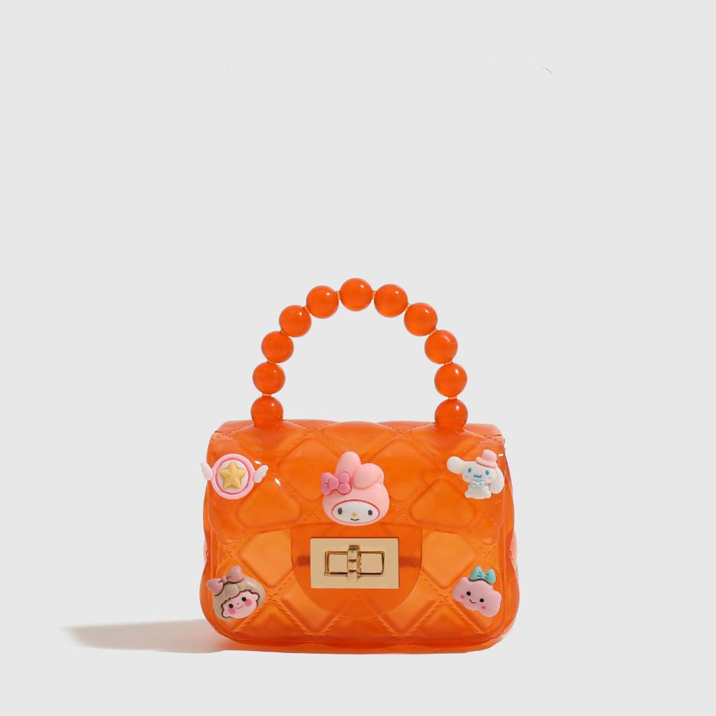 Jual KINGS T5640 Tas Jelly Bag Mutiara Gaya Korea Tas Handbag Tas Fashion Tas Selempang Jelly Glossy Karakter Boneka Shopee Indonesia