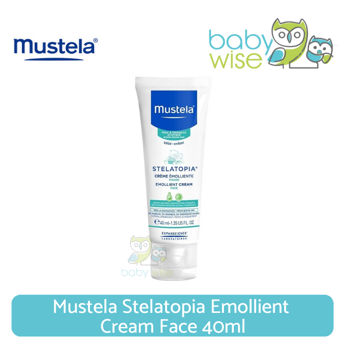 Mustela Stelatopia Emollient Face Cream 40ml (1.35fl oz)