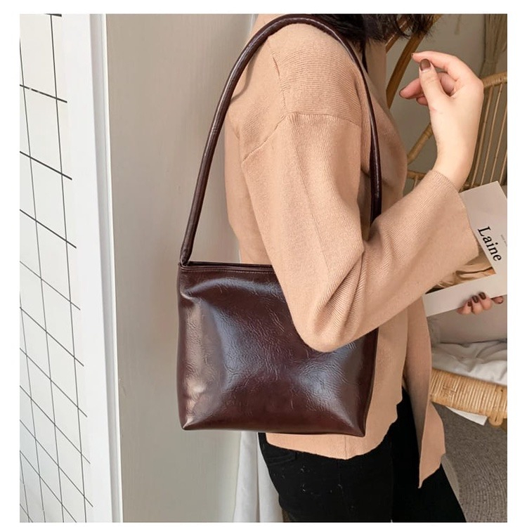 Jual Tas Selempang Wanita Cewek Kulit Sintetis Terbaru Kekinian Korean