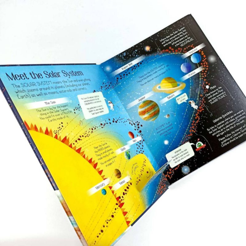 Jual An Usborne Flap Book See Inside The Solar System | Shopee Indonesia