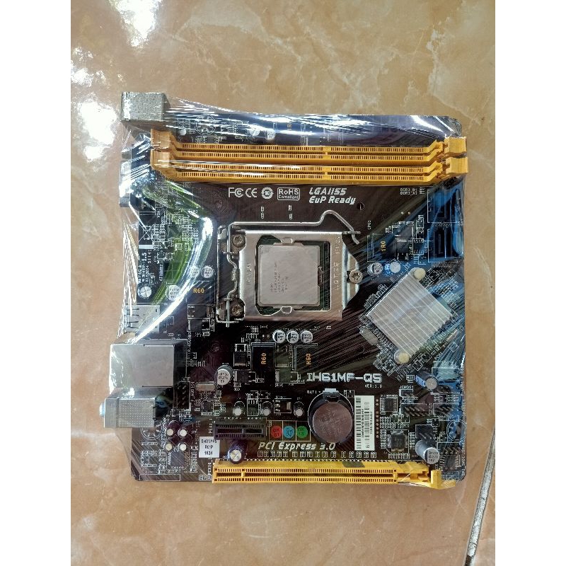 Jual Mainboard Biostar H61 + Processor | Shopee Indonesia