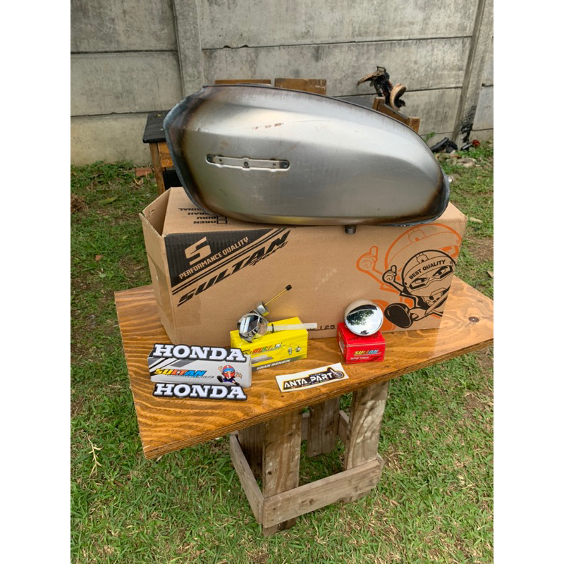 Jual Tengki Tangki CB125 Sultan Part Presisi Mirip Ori Kerut Bahan ...