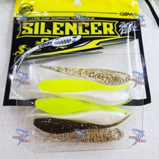 umpan pancing ozmy super baby silencer 8 cm 3gr - mix1, 1pak isi7+3hook