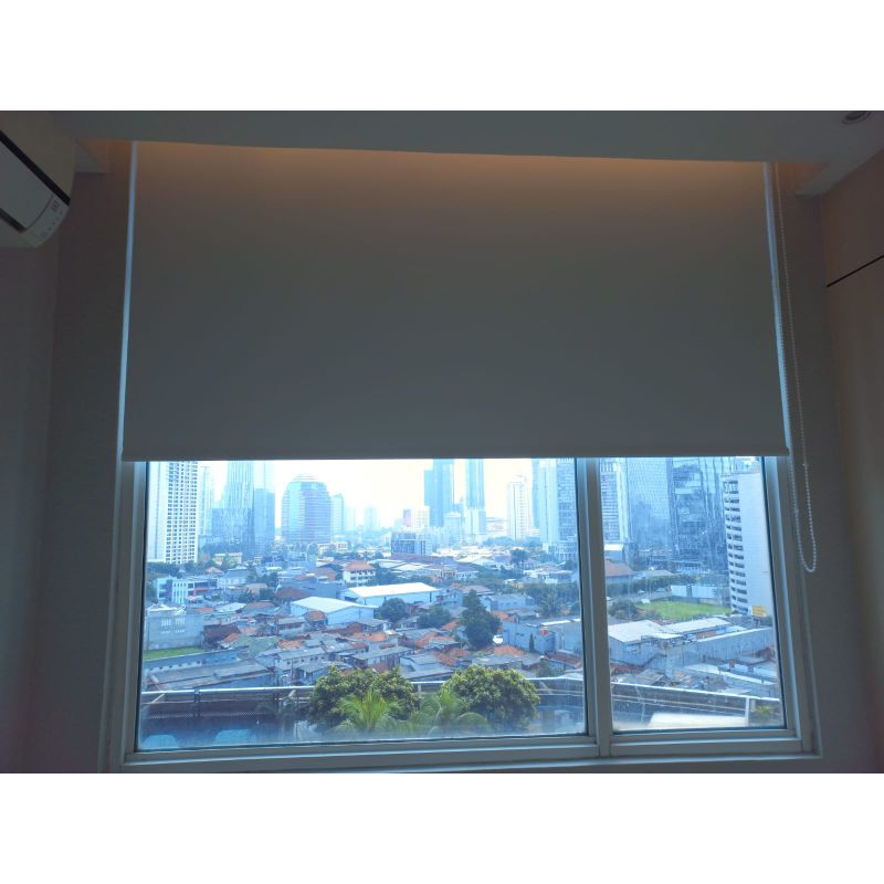 Jual PROMO roller blind chain XL maksimal lebar 2m ukuran custom