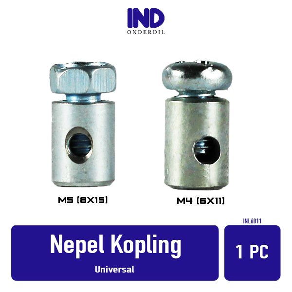 Jual Nepel-Nipple Kopling-Kupling Wire M4 M 4 6x11 6 x 11 / M5 5 8 x 15 ...