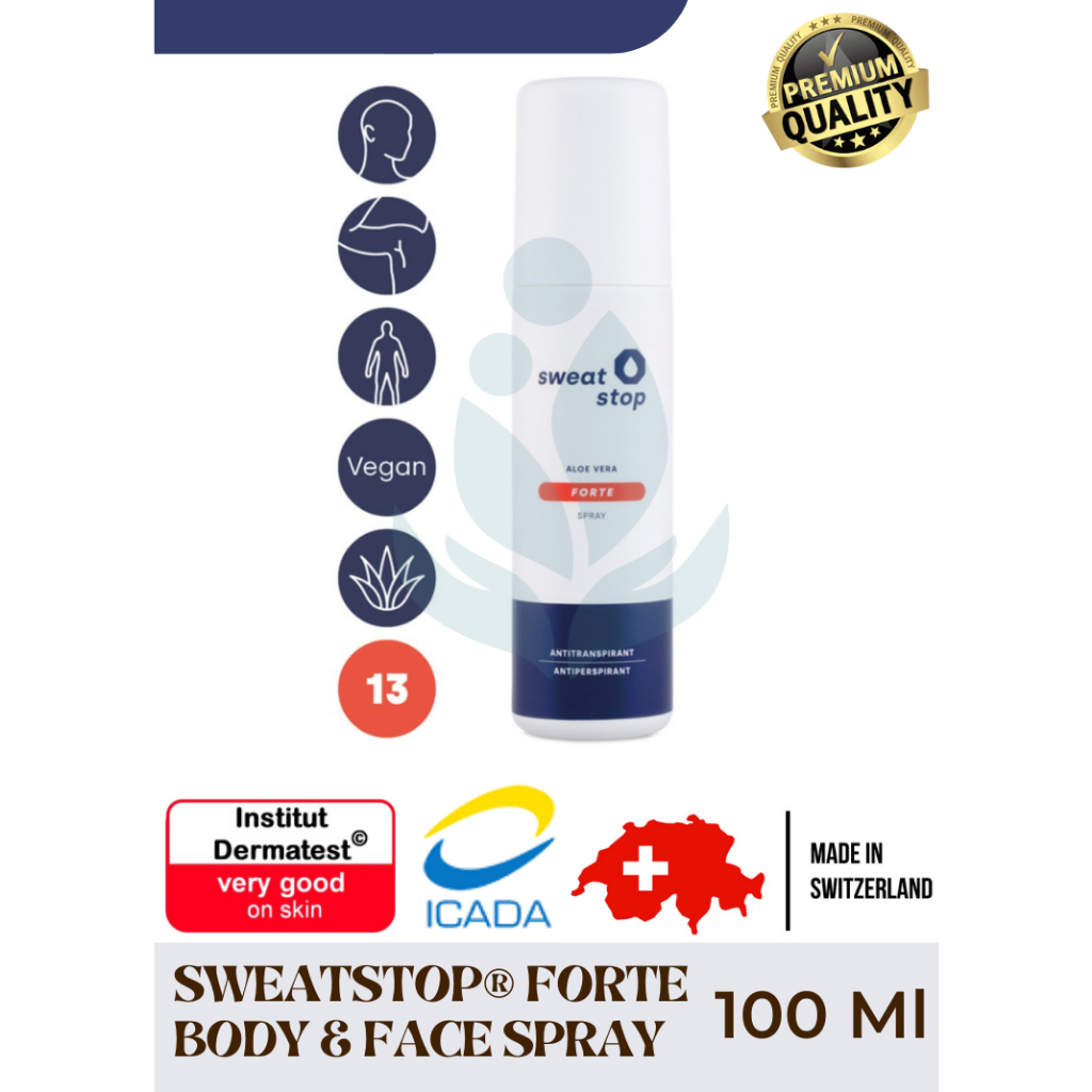 Jual SweatStop Forte Body & Face Hyperhidrosis Antiperspirant 100 Ml