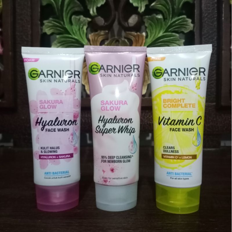 Jual Garnier Facial Foam Sabun Cuci Muka 100 Ml Shopee Indonesia