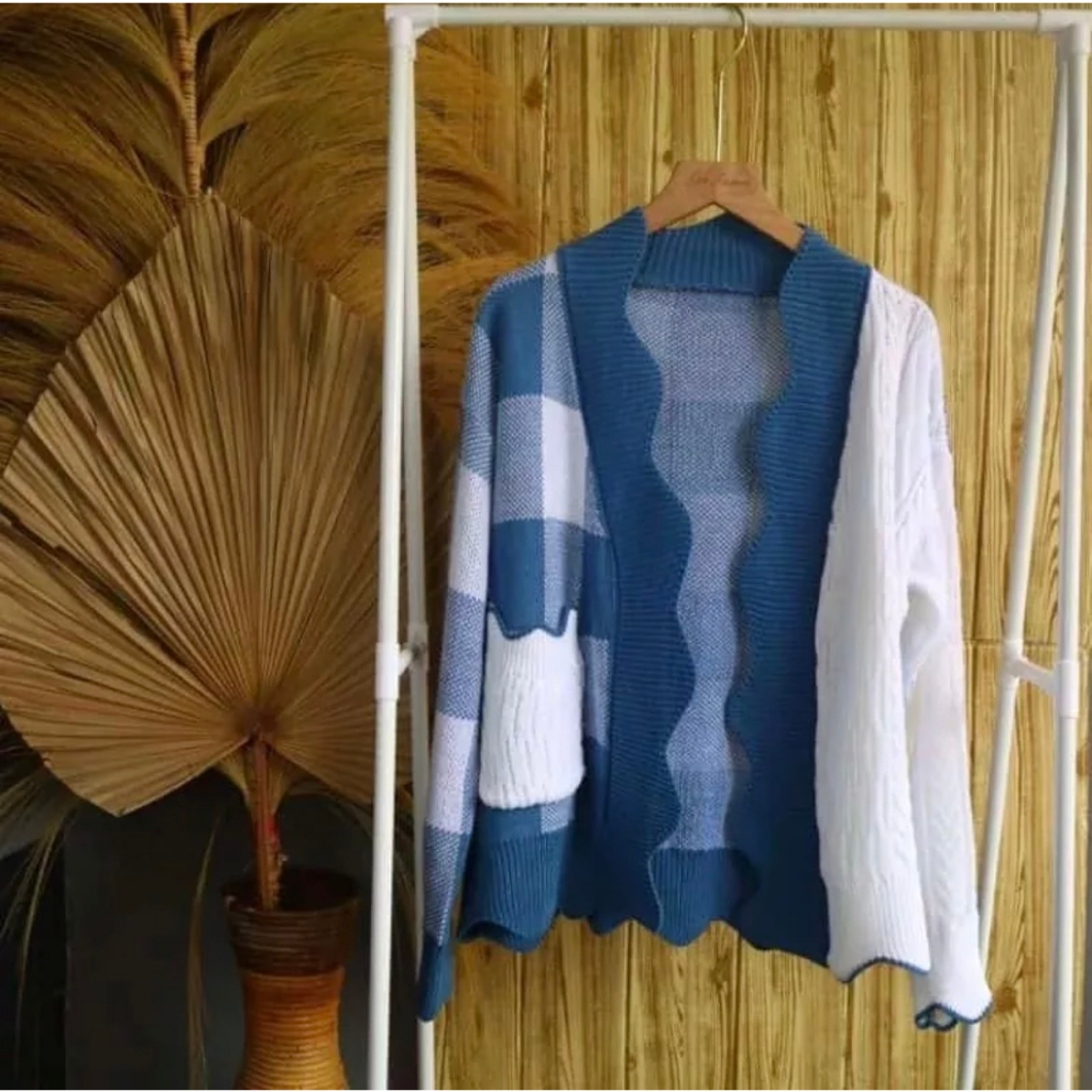 Jual Fluor.Inc - Cardigan Rajut Wanita Oversize Premium / Cardigan ...