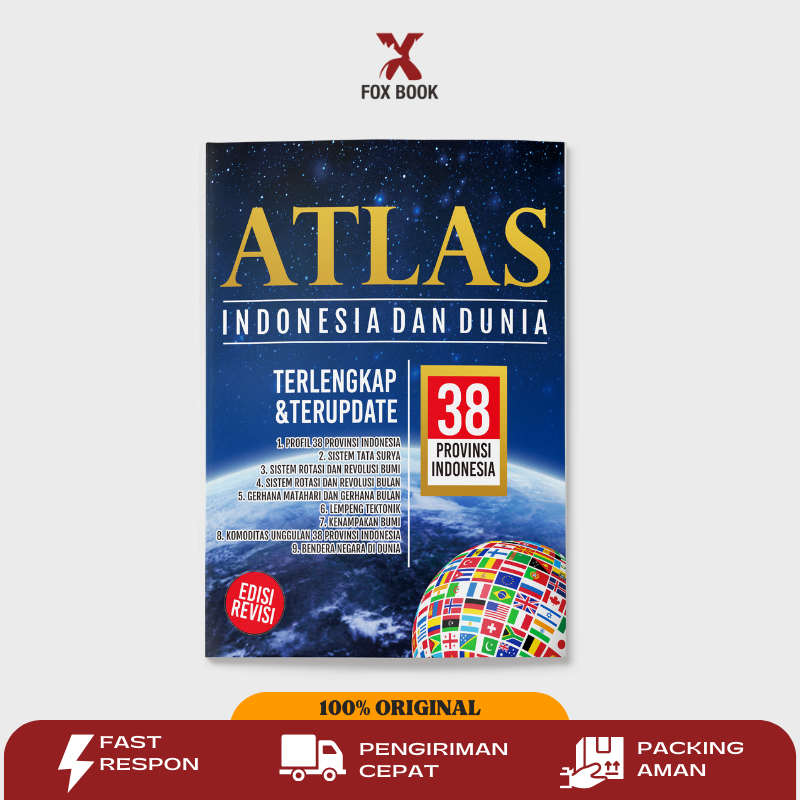 Jual Buku Atlas 38 Provinsi Indonesia Terlengkap Dan Terupdate ...