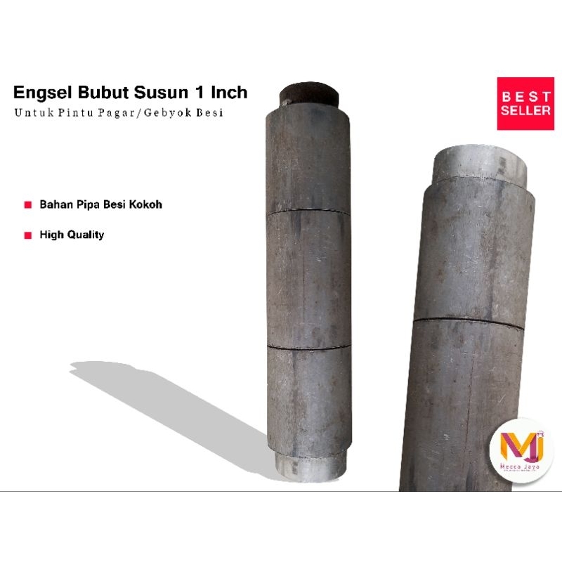 Jual Engsel Bubut Susun 1 Inch | Aksesoris Pagar Pintu Besi Minimalis