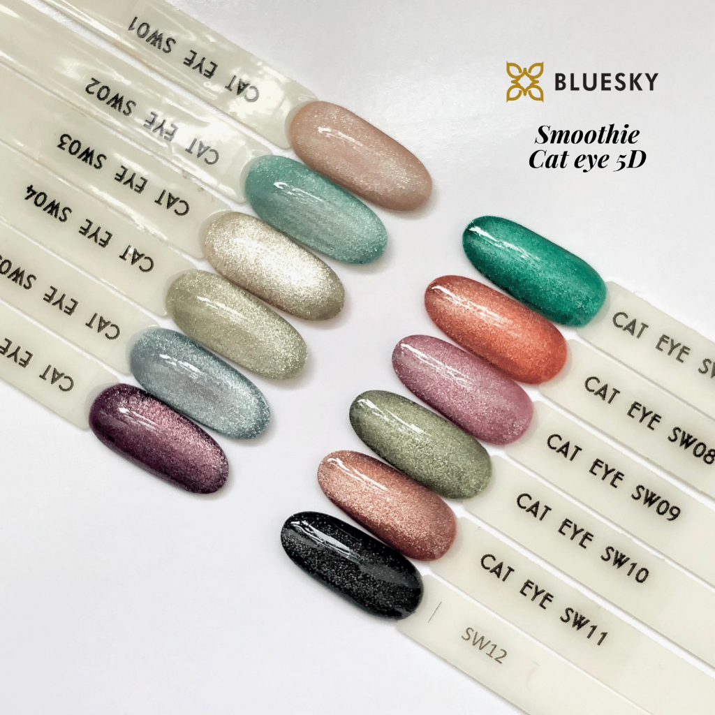 Jual BLUESKY SMOOTHIE 5D CAT EYE GELPOLISH 15ML Shopee Indonesia
