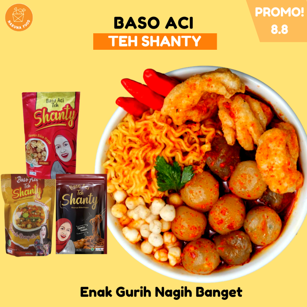 Jual Promo Baso Aci Teh Shanty Denny Cagur Bakso Aci Teh Shanty