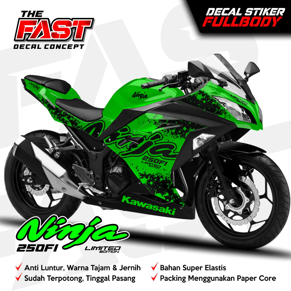 Jual Terbaru Decal Sticker Variasi Fullbody Ninja Fi Old Dekal Stiker Ninja Fi Lama