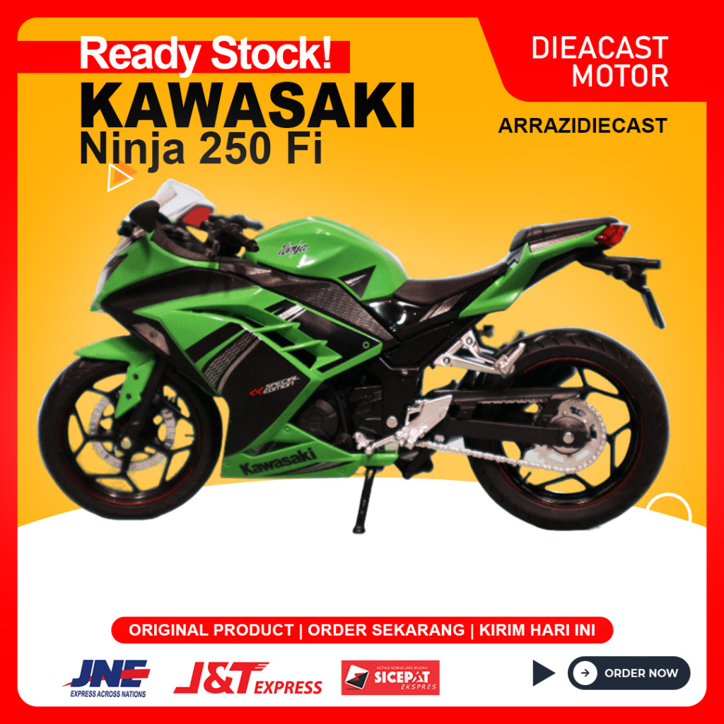 Diecast best sale ninja 250