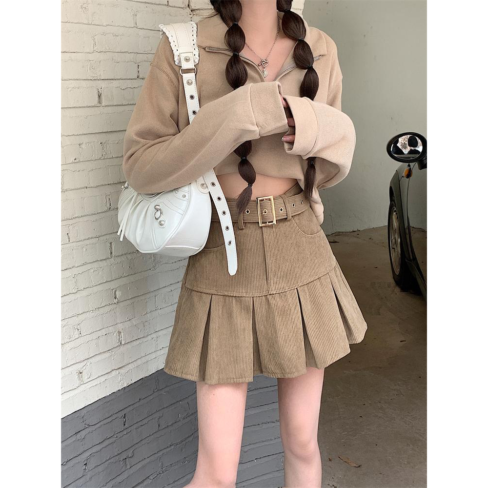Sonia lace up mini skirt