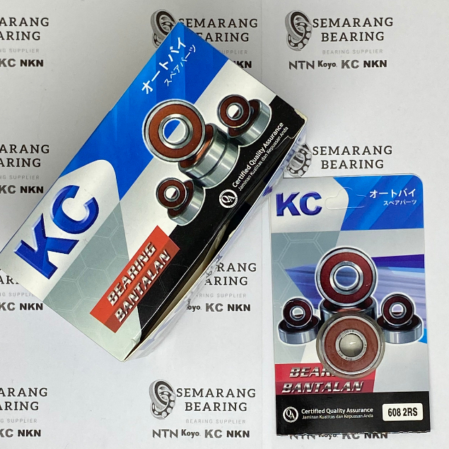 Bearing 608zb 608-2RS Ball Bearings (20 Pack) - 8x22x7mm, Rubber