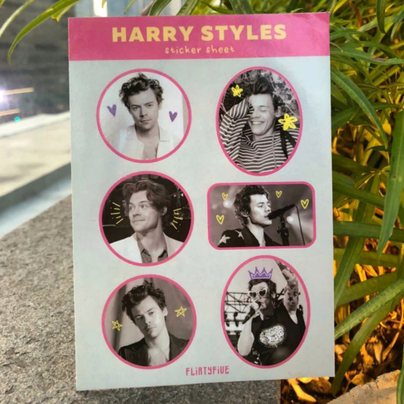 Jual Harry Styles Photo Sticker Sheet (READY STOCK) | Shopee Indonesia