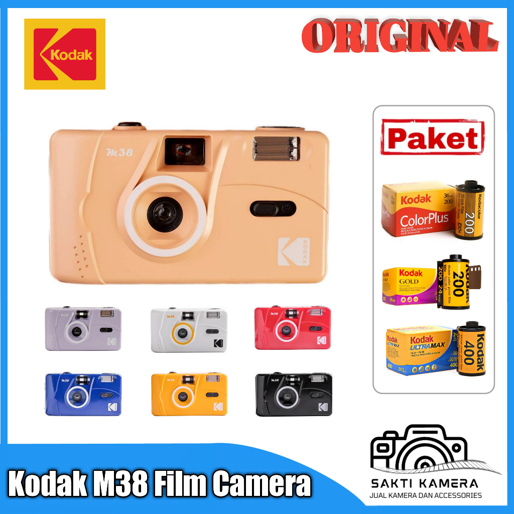 Jual KODAK FILM CAMERA M38 / KODAK M38 CAMERA ANALOG POINT & SHOOT