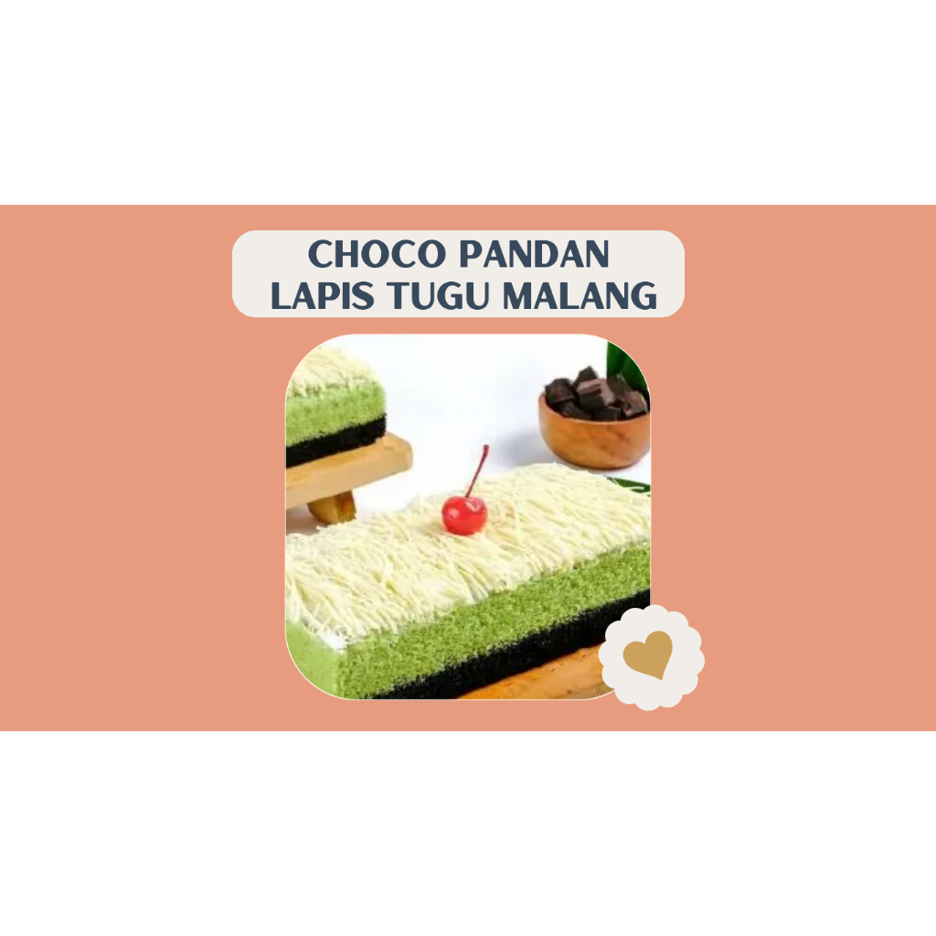 Jual Lapis Tugu Malang Varian Choco Pandan | Shopee Indonesia