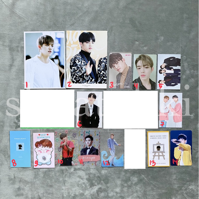 Jual SEVENTEEN SCOUPS PHOTOCARD TRADING CARD JAPAN CARATLAND ALBUM AN ...