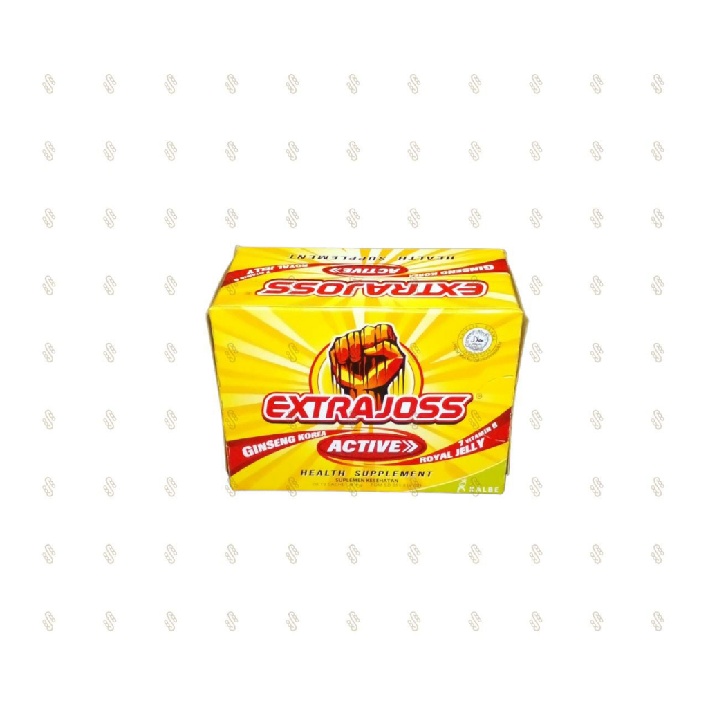 Lot De 5 Sachets Extra Joss Active - Boisson énergisante En Poudre (Ginseng, Gelée Royale) | Neuf
