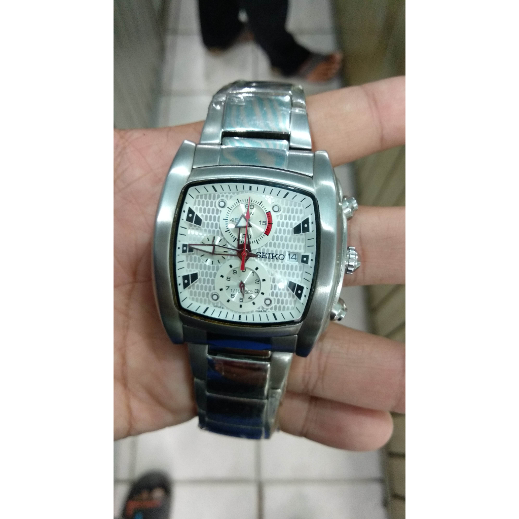 Jual Jam Tangan Pria Seiko Sport Quartz Chronograph Klasik Jam Fashion