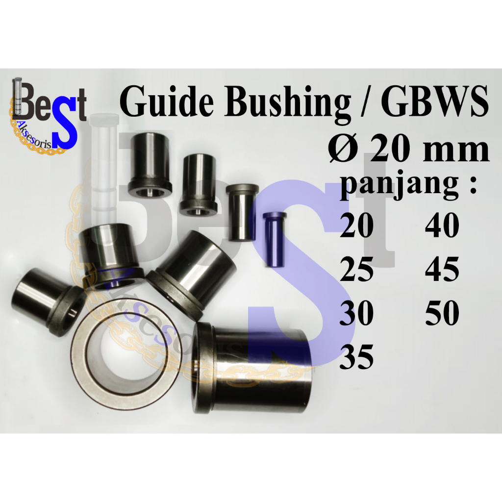 Jual Guide Bushing / Bushing Kepala / GBWS / BA dia. In 20mm Out 30mm ...