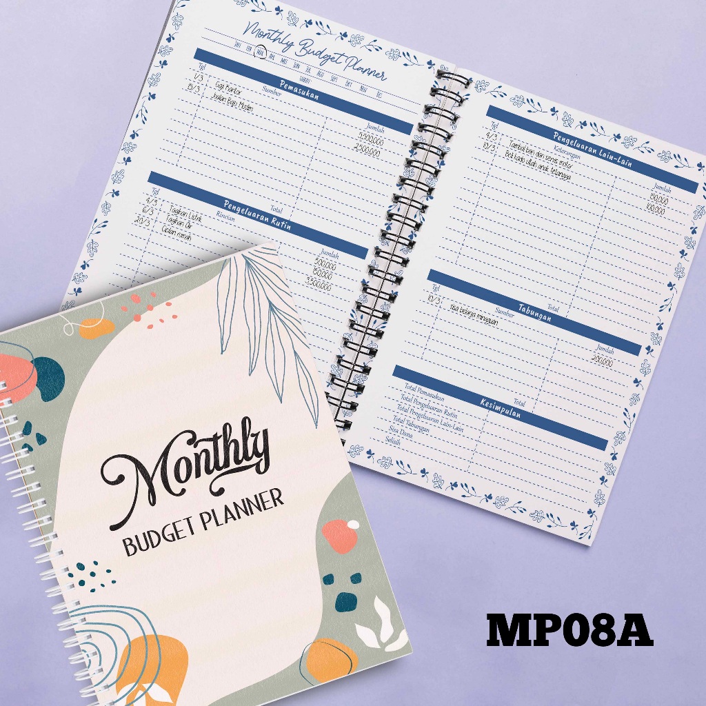 Jual Artomaringi Buku Monthly Budget Planner BELI 2 Buku GRATIS 1 PEN ...