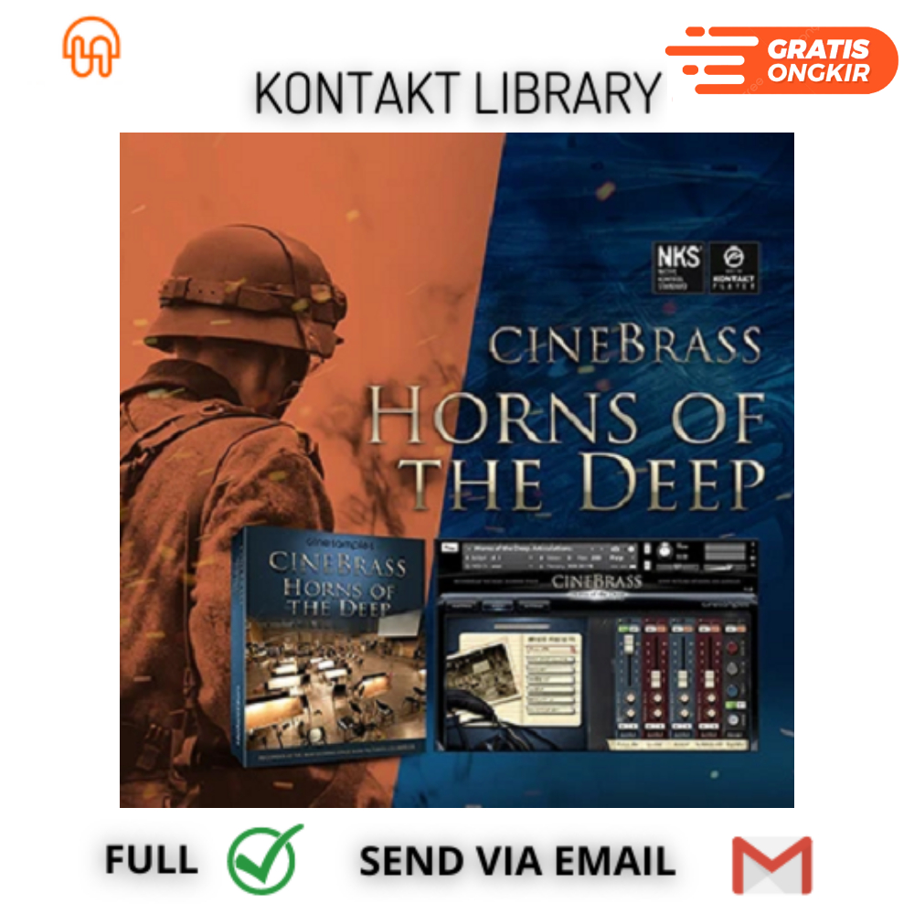 Jual Cinesamples - CineBrass Horns of the Deep (KONTAKT) library ...