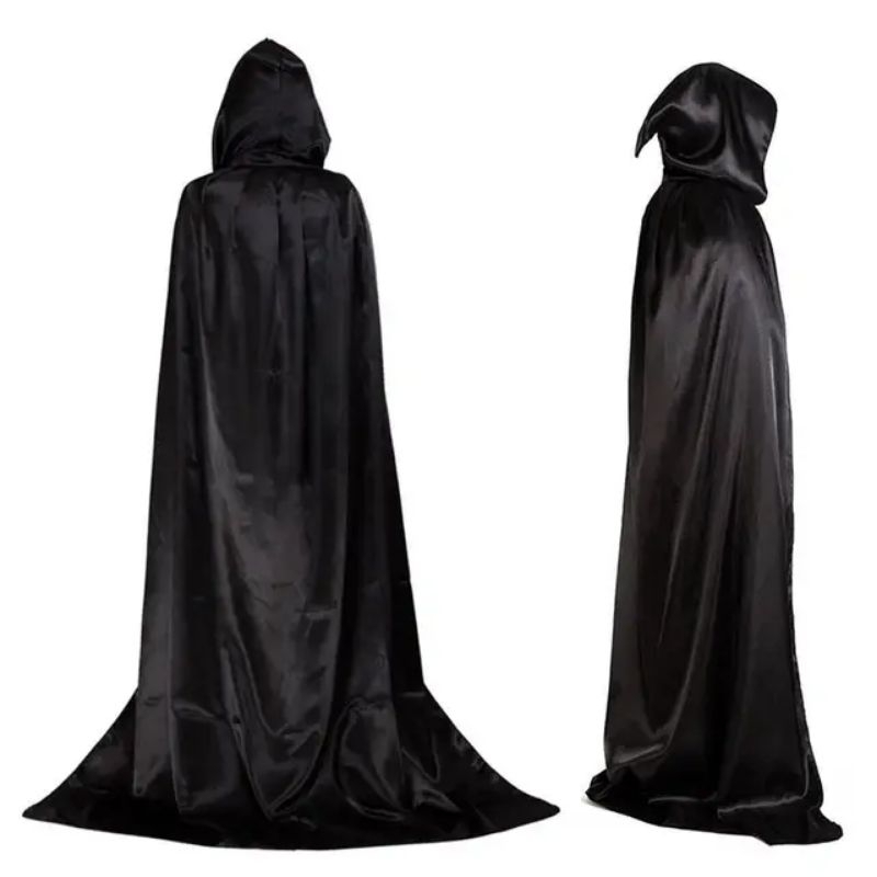 jubah hitam halloween