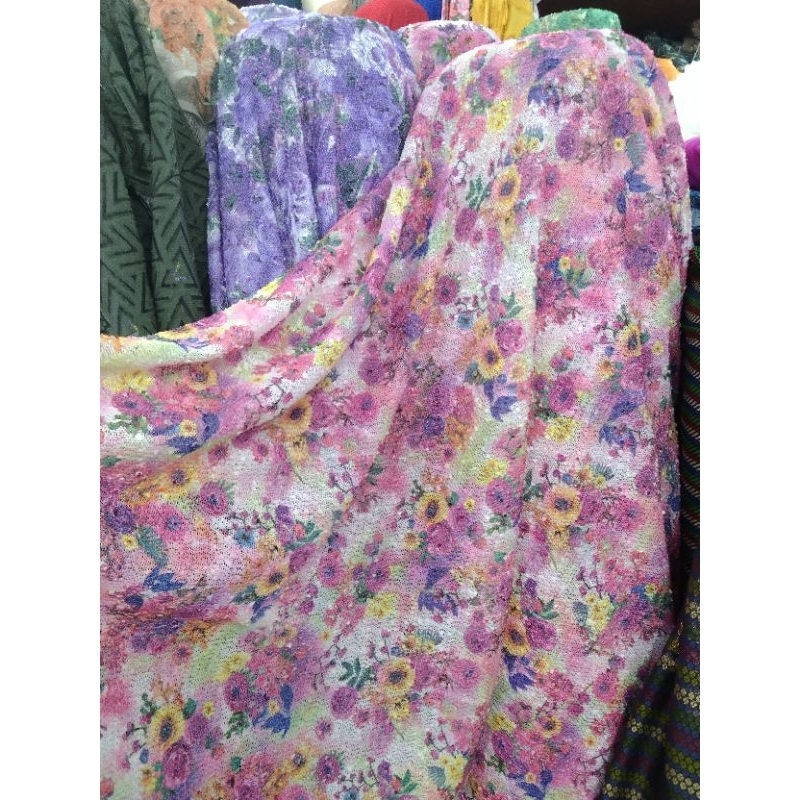 Jual KAIN RAJUT PREMIUM GRADASI WARNA | Shopee Indonesia