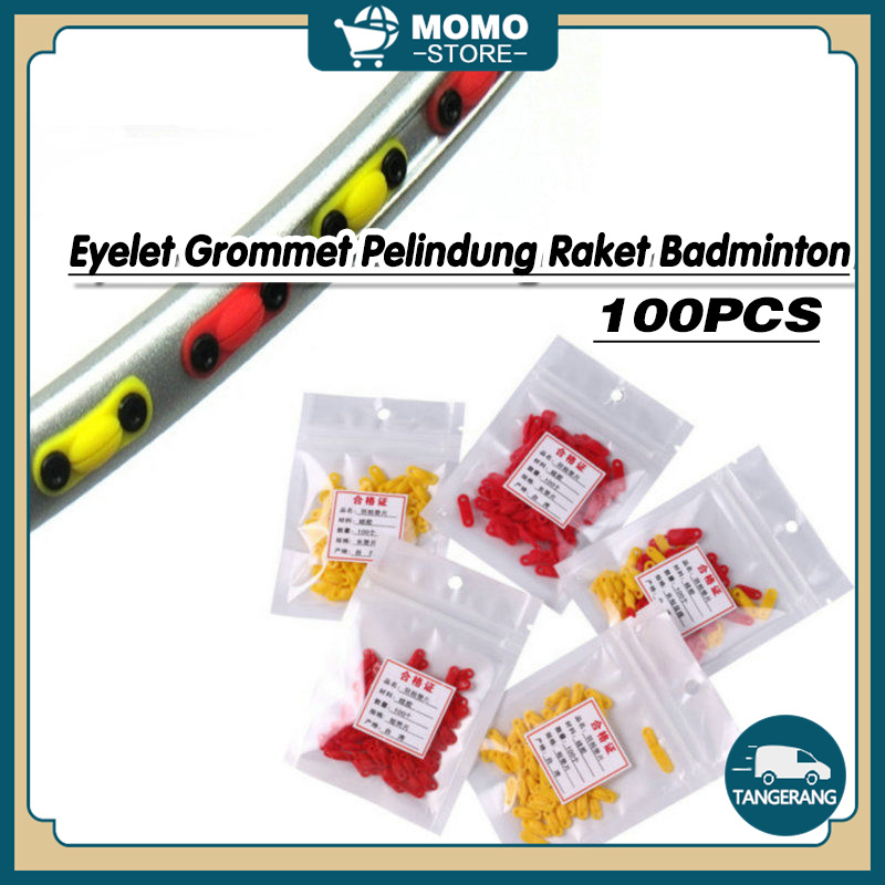 Jual 100PCS Pelindung Grommet Raket Badminton 1/1.40cm Bahan Silikon ...