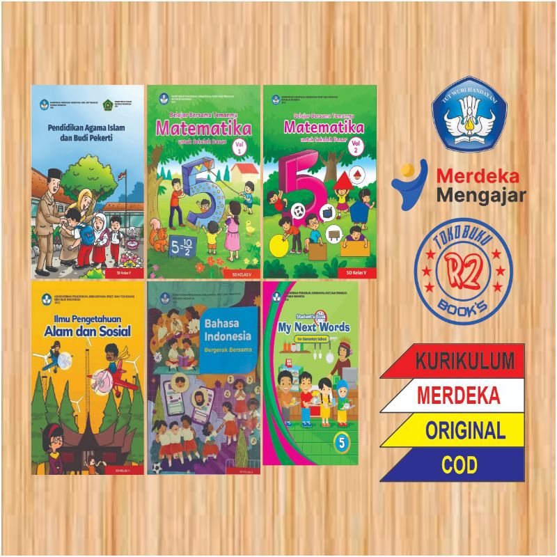 Jual Buku Kurikulum Merdeka Kelas 5 SD/MI | Shopee Indonesia