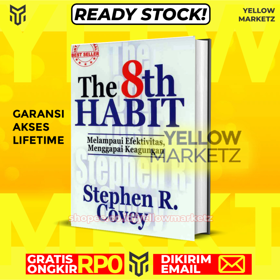 Jual The 8th Habit Melampaui Efektivitas Menggapai Keagungan E Book