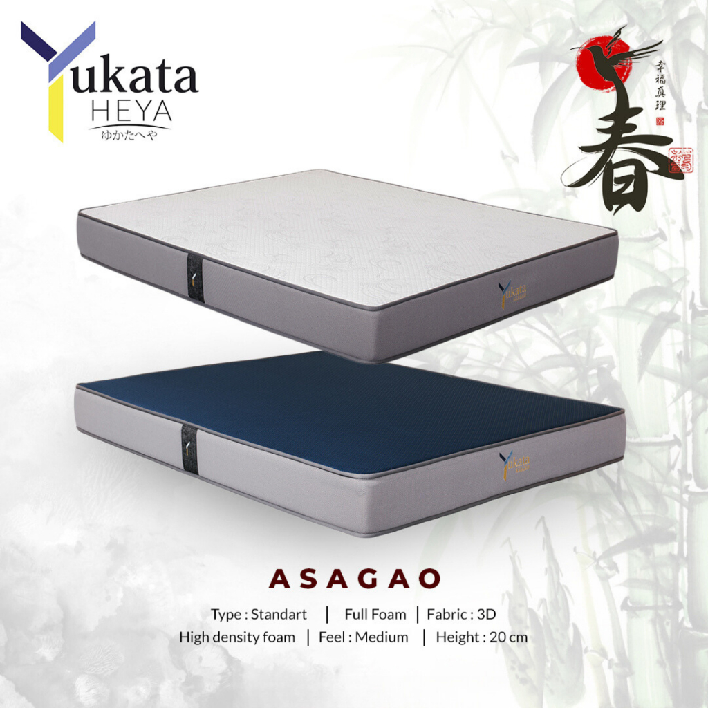 Jual KASUR BUSA ASAGAO INOAC YUKATA 100% ORIGINAL [TEBAL 20 CM] MATRAS ...