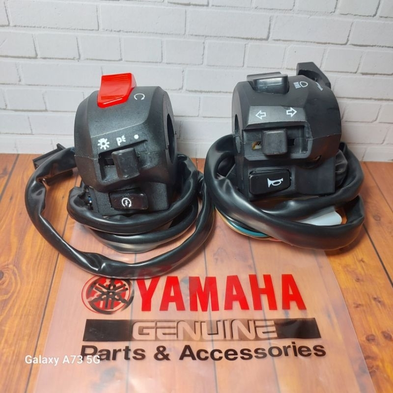 Jual saklar holder switch handle satu set kanan kiri motor yamaha byson ...