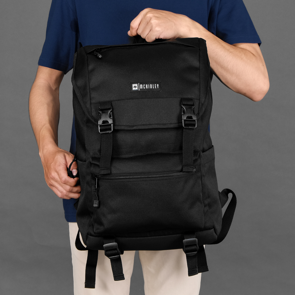 Jual FOSTER BLACK |MNM x McKinley| Tas Ransel Pria Wanita Backpack ...