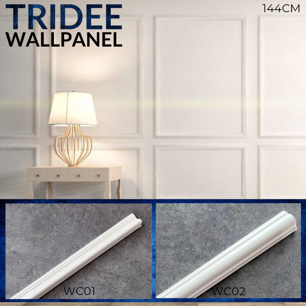 Jual Wall Moulding | Wainscoting | Wall Batten | Dinding Profil 