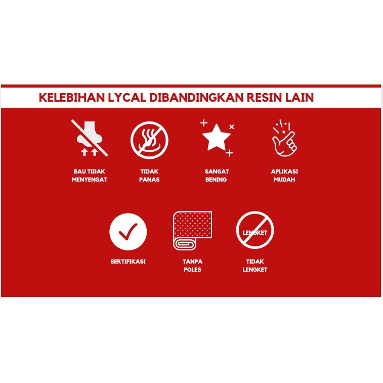 Jual Resin bening Lycal keras - Lycal 1011 part B saja - 250 gr ...