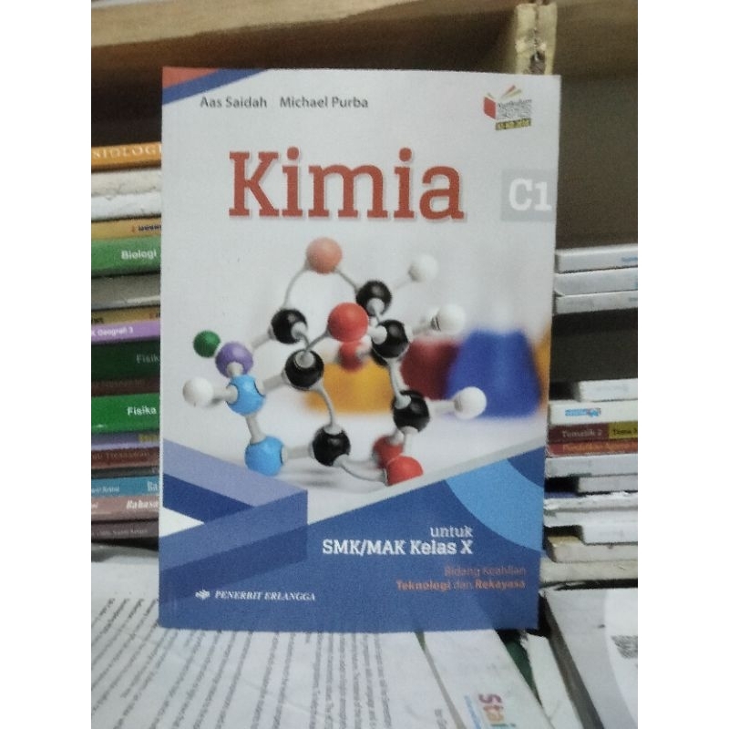 Jual BUKU KIMIA KELAS 10/X/1 SMK/MAK ERLANGGA REVISI | Shopee Indonesia