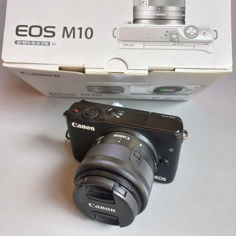 Canon EOS M10 EF-M15-45 IS STM レンズキット 中古 おまけ付き 中古